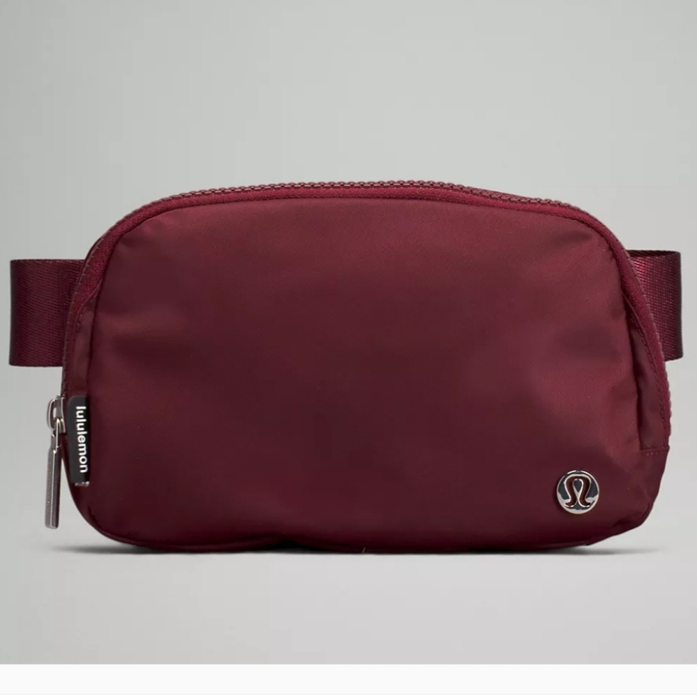 Lululemon Red Merlot Everywhere Belt Bag